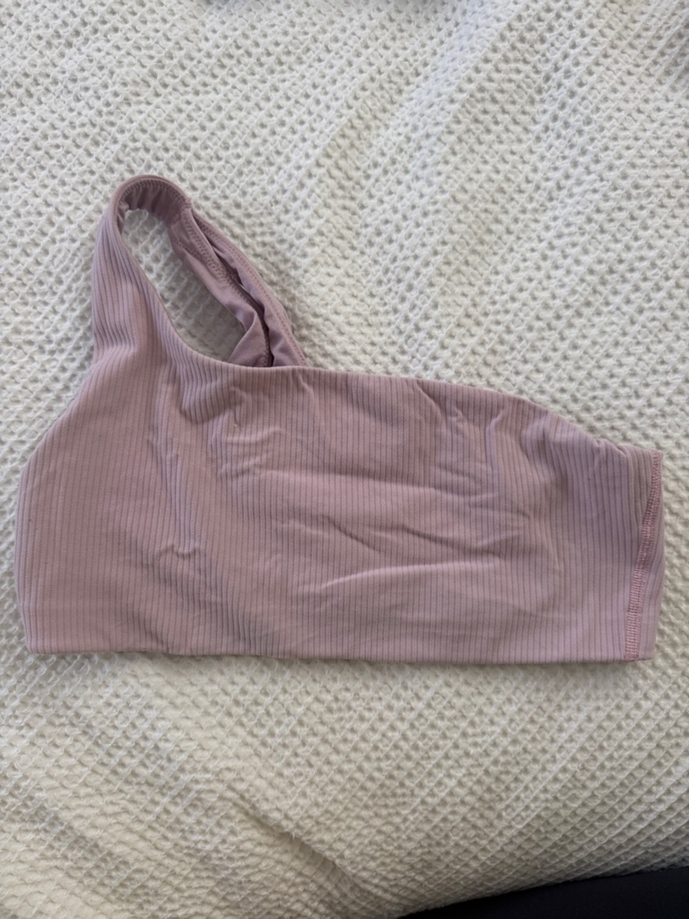 lululemon athletica Ribbed One-Shoulder sports bra size 10